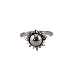Sunshine 12mm Ring Sterling Silver